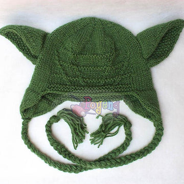 Wrinkle Yoda Baby Hat