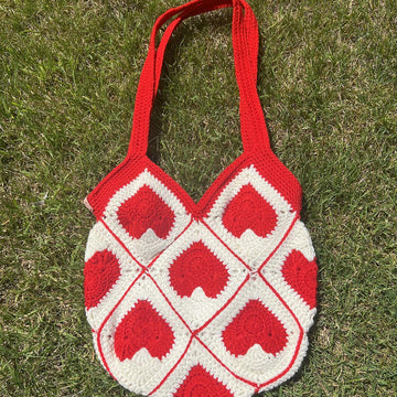 Heart Granny Tote bag