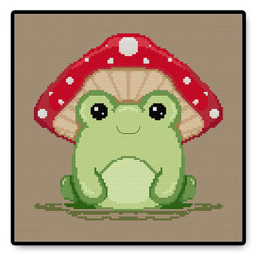 Frog - PDF Cross Stitch Pattern