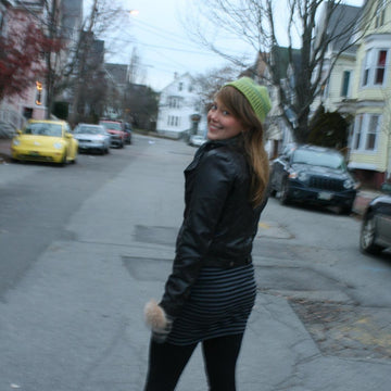Green Beanie