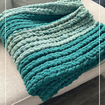 Log Cabin Easy Throw Blanket