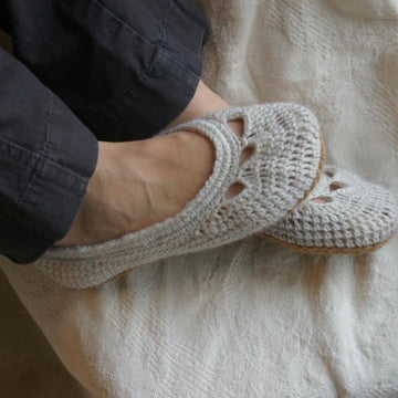 Mommy and Me Yoke Ballet Flats