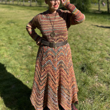 Loose Loop Wave Dress