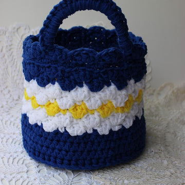 Shell Basket with Handles
