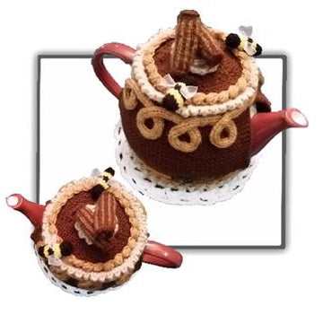 Chocolate Cake Tea Cosy