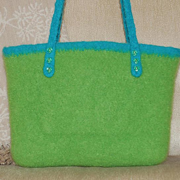 Felted City Bag to Crochet