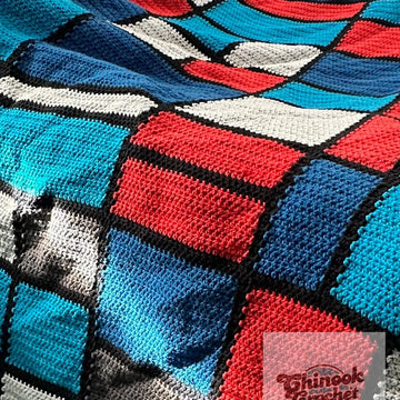 Patchwork Bricks Blanket