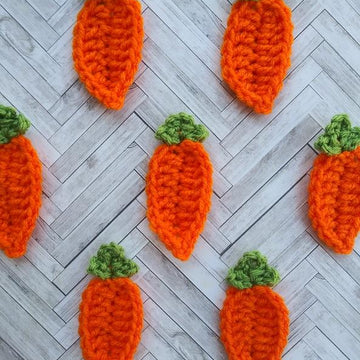 Super Easy Carrot Applique