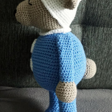 Häkelanleitung für die Schlafpuppe Bär Bruno ♥