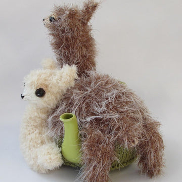 Alpaca and Baby tea cosy