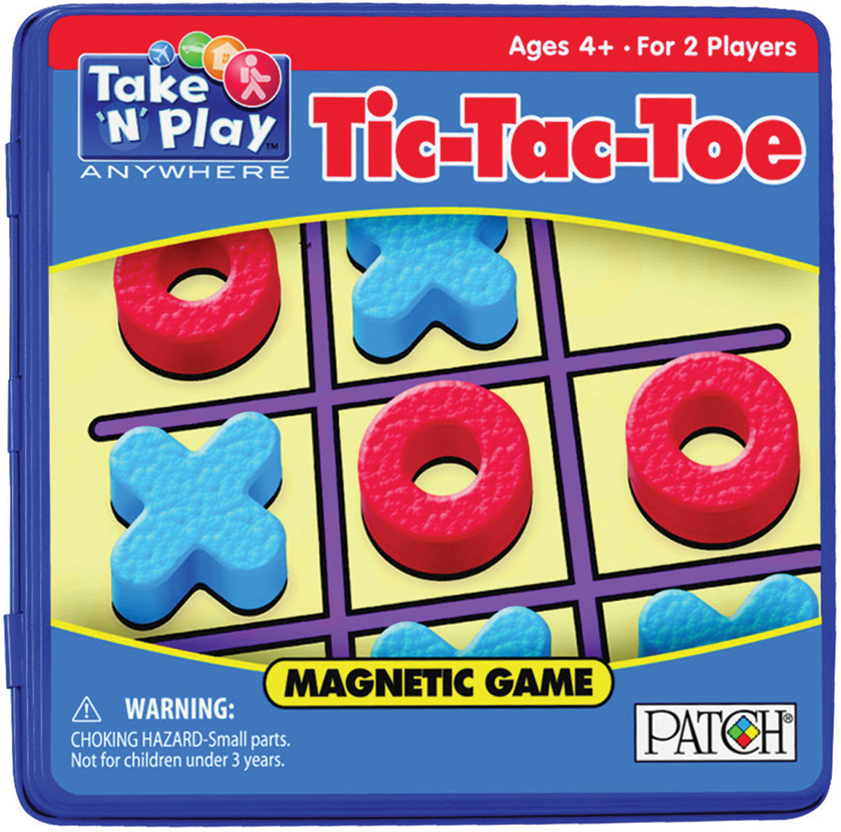 Patch Products Take 'N' Play Anywhere Magnetic Game - Tic-Tac-Toe