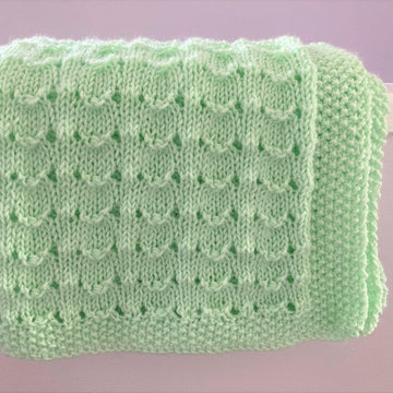 Sea Shells Baby Blanket