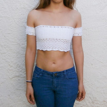 PETALS crop top _ M55