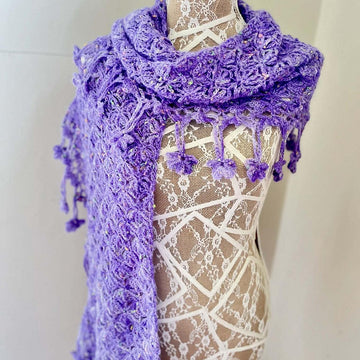 Violet Haze Shawl