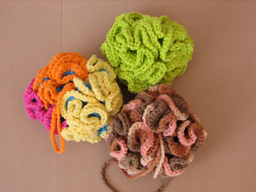 Cotton Bath / Shower Puff