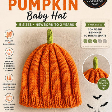 Pumpkin baby hat