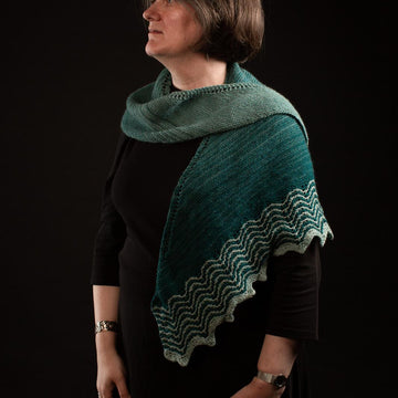 Seascape Shawlette
