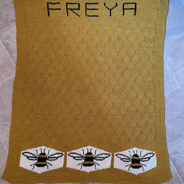 Bee Baby Blanket