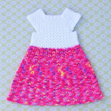 Mock Cables Baby/Toddler Dress