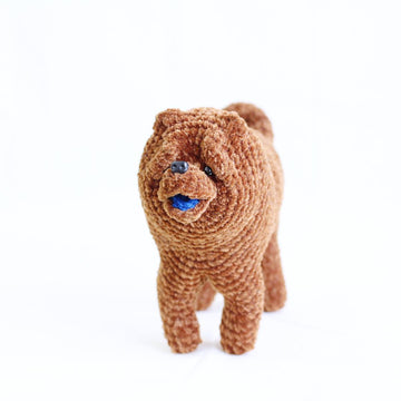 Chow chow amigurumi / チャウチャウのあみぐるみ