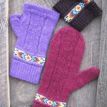 Indian Feather Mitts & Cuffs