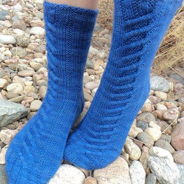 Snow Swept Socks