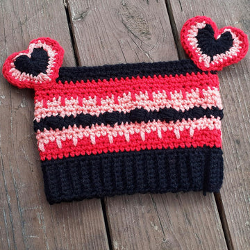 Valentine's Day Lovebug Beanie