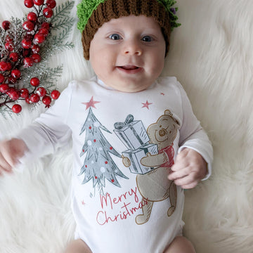 Christmas Tree Baby Hat crochet pattern