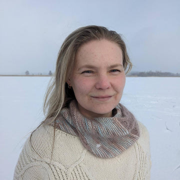 Bird Cherry cowl