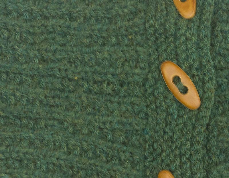 Knit Button Neck Warmer Scart
