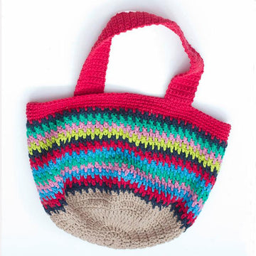 Herringbone Market Bag