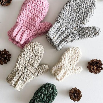 Beginner Bulky Mittens