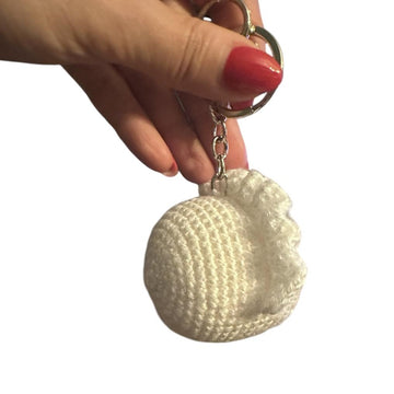 Dumpling Tuanzi Keychain Crochet Pattern