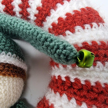 Crochet Christmas Elf Wreath