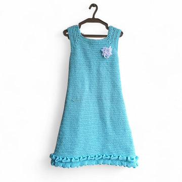 Pleated A-line Dress
