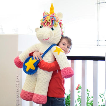 Sophia The Starry Unicorn Big Amigurumi