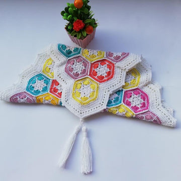 Granny squares blanket