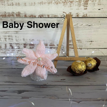 Flowers Ferrero Rocher Cover Favours Knitting Pattern