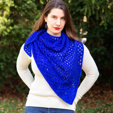 Twelve-Bar Blues Shawl