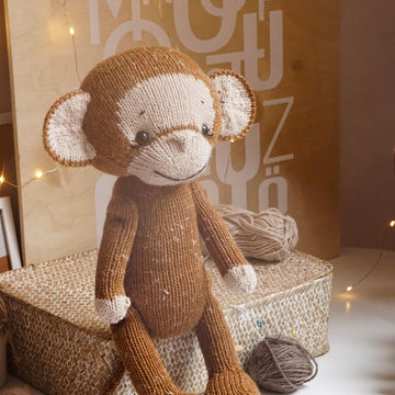 Knitting Pattern: Large Monkey