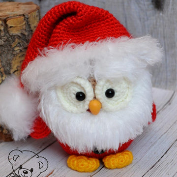 323 Santa Little Owl