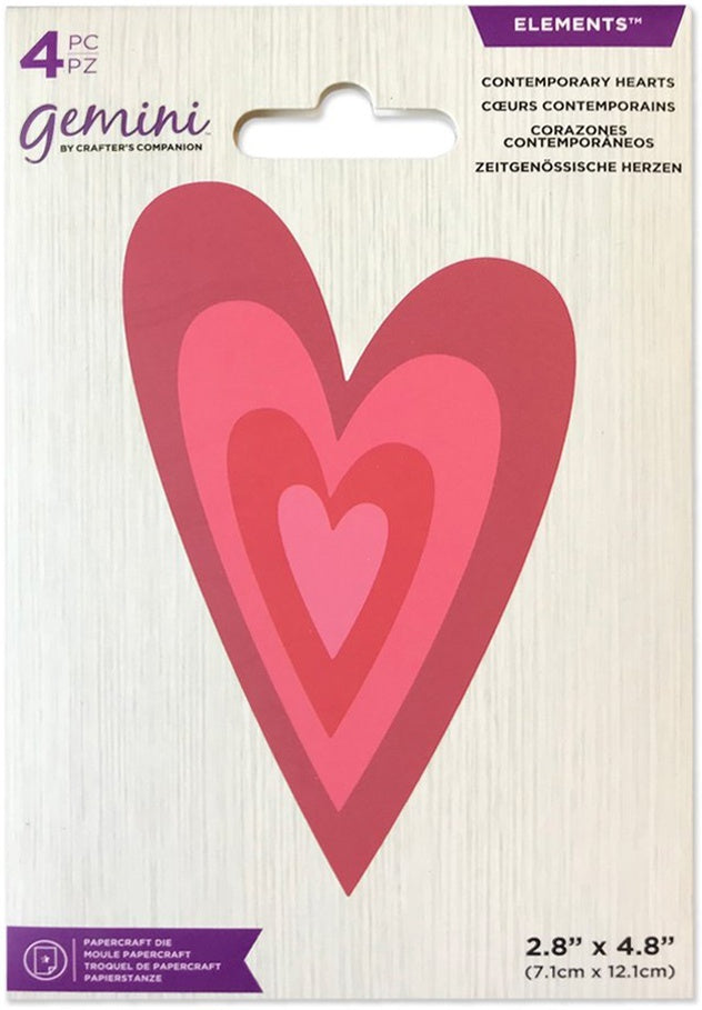 Crafter's Companion Gemini Elements Dies - Contemporary Heart