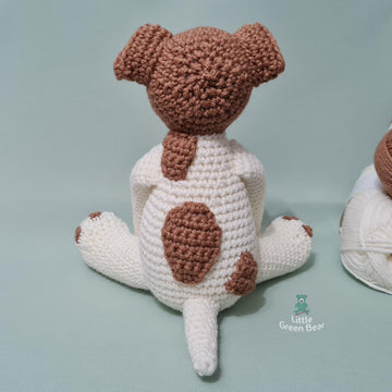 Jeremy the Jack Russell - UK Terminology - Amigurumi