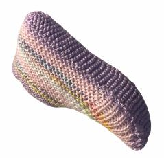 Pastel Color Slippers In Straight Needles