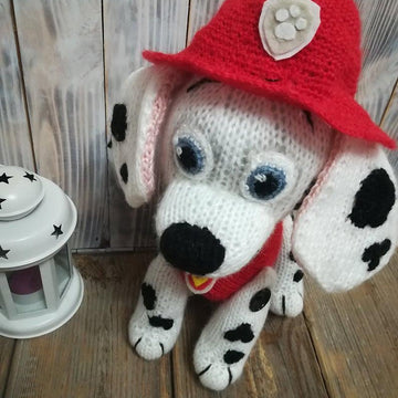 Knitted Marshall (PAW Patrol)
