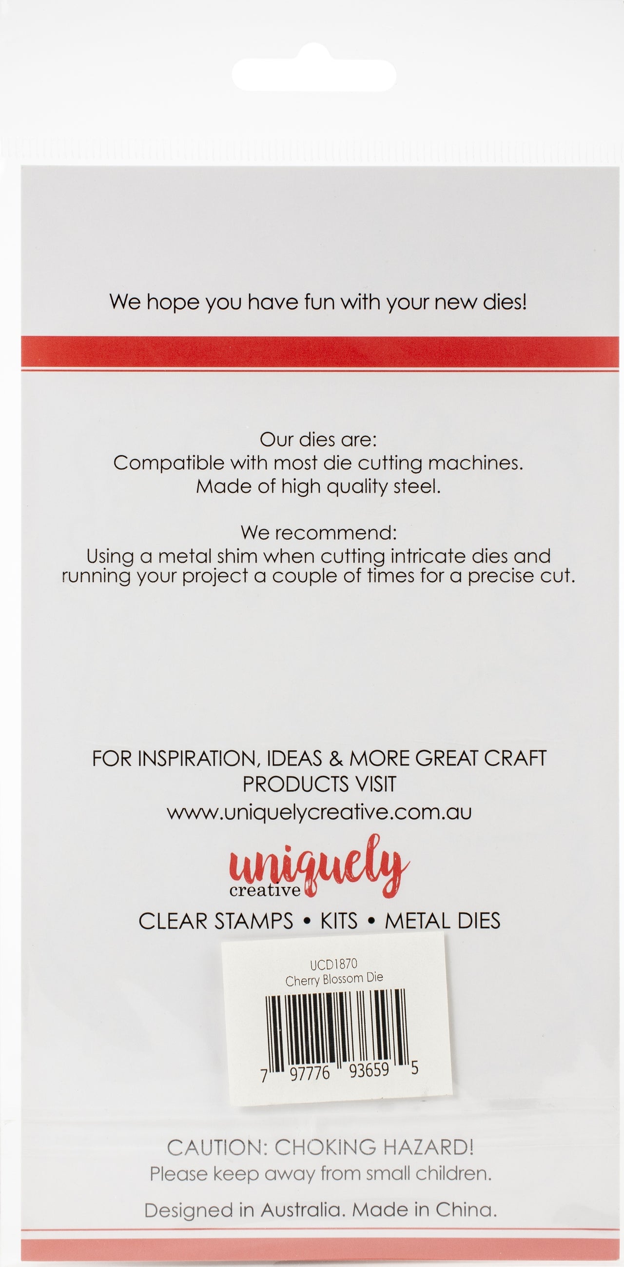 Uniquely Creative Metal Dies - Cherry Blossom