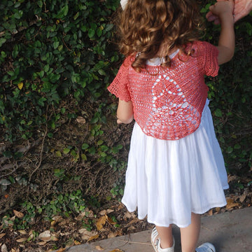 Blossom Crochet Bolero