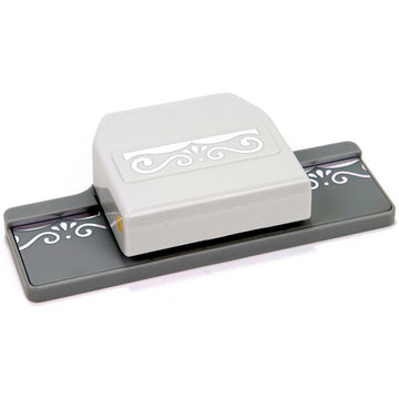 EK Success Edge Punch - Elegant Flourish Scroll, 2"X1"
