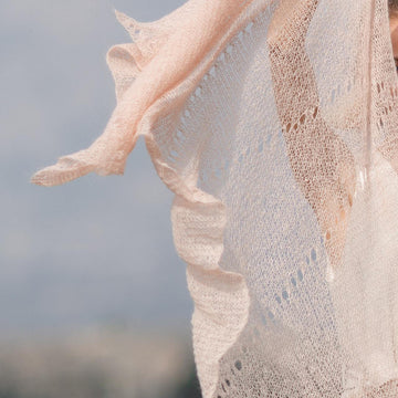Knitting Pattern Lace Mohair Wedding Shawl