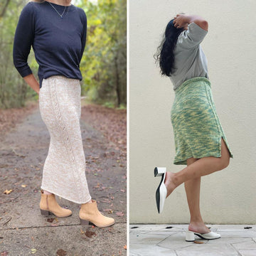 Not Quite Cables Skirt